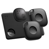 Life360 Tile essentials pack front view showing contents and quick benefit