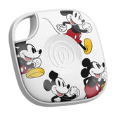 Life360 Tile front view showing Mickey design and clear branding benefit: quick identification
