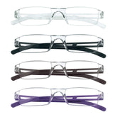 LifeArt front view of four-pair value pack showing frames and colors, useful for quick selection