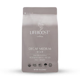 Lifeboost front package 12oz showing clean packaging and organic badge for trust