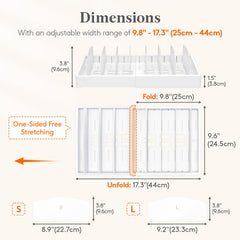 Lifewit expanded width demonstrating adjustable fit advantage