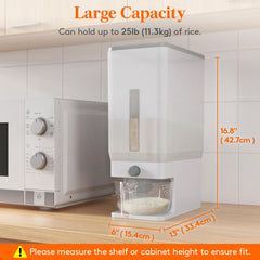 Lifewit transparent measuring cup with measurement lines for accurate portions