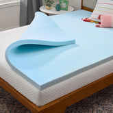 Linenspa front packaging showing King topper and easy setup benefit