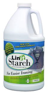 LINIT front label on 64 oz bottle showing product name and finish benefit