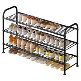 LINZINAR front view with shoes showing organized storage benefit