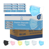 Litepak front view of boxed masks showing bulk supply and quick grab convenience