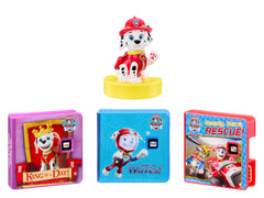 Little Tikes Marshall front packaging showing included cartridge and character benefits