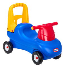 Little Tikes wheel and base close-up demonstrating sturdy traction