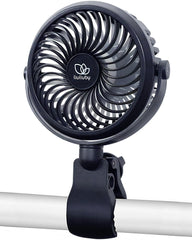 liuliuby front view of clip-on fan showing compact profile and cooling benefit