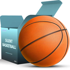 LKTNLKT front view of size 7 basketball showing official look and quiet design benefit