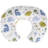LLCJYYCY nursing pillow front view showing ergonomic C-shape and support