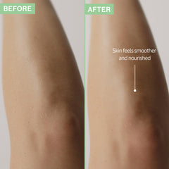 L'OCCITANE application on palm demonstrating quick absorption benefit