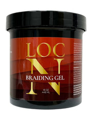 LOCN jar front view showing label and extra-hold benefit