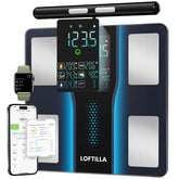 LOFTILLA front display showing 5.4 inch LED and eight core metrics for quick reading