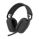 Logitech Zone Vibe 100 front view showing compact design and professional look
