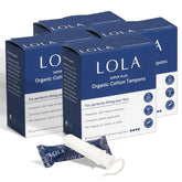 LOLA front packaging showing 32-count box and product branding for clarity