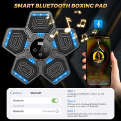 LOLBOX paired with phone demonstrating Bluetooth music playback