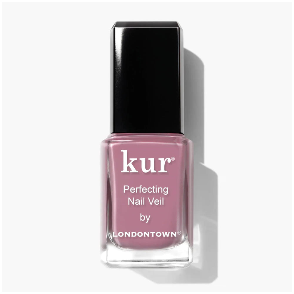LONDONTOWN bottle front view showing fig sheer tint and quick mani benefit