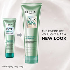 L'Oreal Paris EverPure rich lather demonstrating gentle cleansing