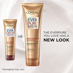 L'Oreal Paris conditioner cream texture illustrating deep hydration