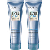 L'Oreal Paris front packaging of EverPure duo showing bottles and benefits