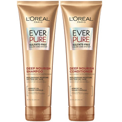 L'Oreal Paris front packaging showing product set and benefits
