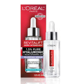 L'Oreal Paris bottle front view showing sleek packaging and brand hydration benefits