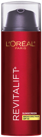 L'Oreal Paris Revitalift front packaging showing label and SPF benefit
