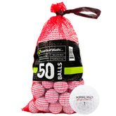 LostGolfBalls Kirkland mix front view showing packed 50 balls and value savings