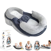 LOVE MAGE front view showing full nursing pillow helping comfortable feeds