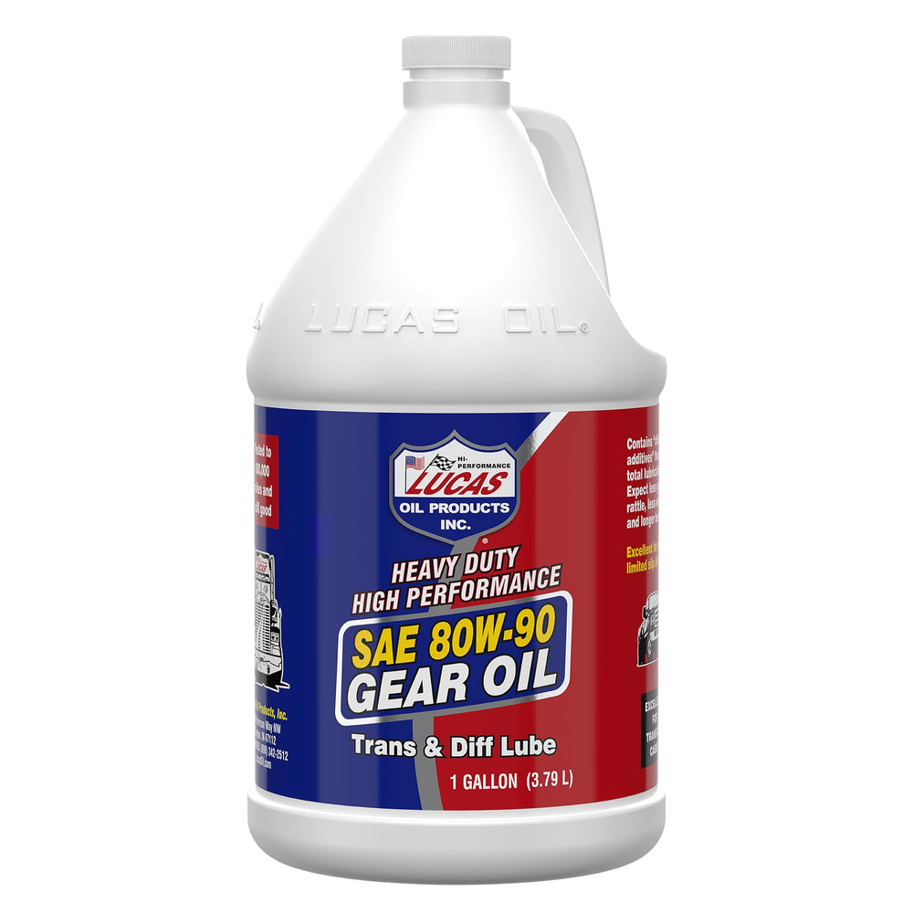 Lucas Oil 10046 front label showing product name and key benefits for quick identification