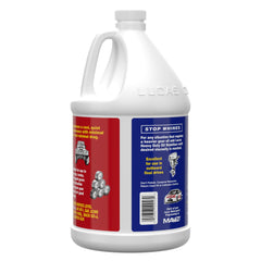 Lucas Oil being poured from the spout demonstrating easy pouring and precise fill control