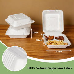 Lucklot top view with three compartments keeping foods separated