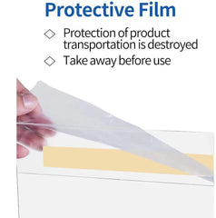 Ludery close-up of edge clarity demonstrating glass-like transparency