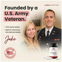 Luma Nutrition capsule close-up highlighting vegan capsule and concentrated potency benefit