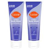 Lume bottle front packaging showing Soft Powder scent and benefit: gentle odor control