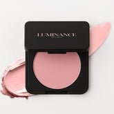 Luminance Milano front packaging showing pink corrector and clean branding benefit brightens eyes