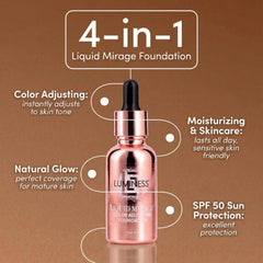 LUMINESS angled buffing brush in hand for precise blending and airbrushed finish