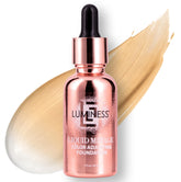 LUMINESS front bottle shot showing product branding and sleek packaging benefit: clear identification