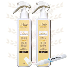 Lumintrail Tyler front packaging showing the Diva scent and bundle benefits