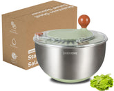 Lunememo stainless steel front view showing durable bowl and modern finish