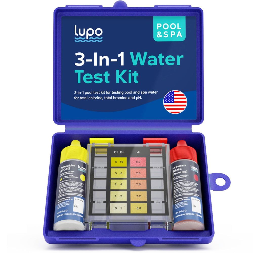 Lupo front packaging showing kit contents and clear benefits