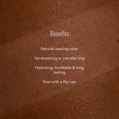 Lux Unfiltered applied on arm demonstrating even, streak-free color
