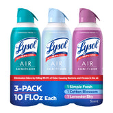 Lysol front packaging showing brand and clean scent benefit