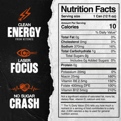MAC Energy Forbidden Green Apple can front label — refreshing, zero sugar boost