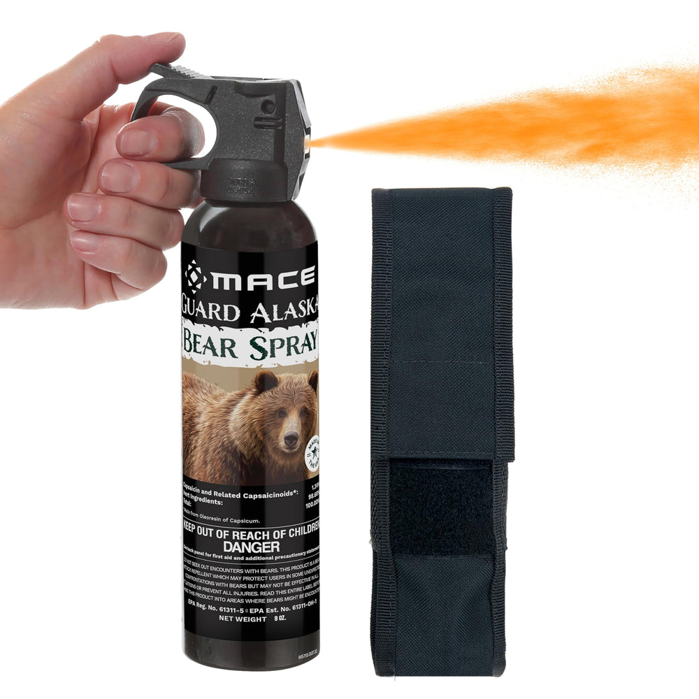 mace Guard Alaska front canister showing product and capacity benefit