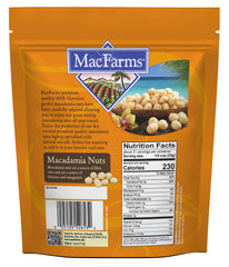 MacFarms close-up dry-roasted macadamia texture highlighting crispness