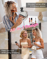 MACMORE tilting and rotating head demonstrating flexible 180° aim for targeted airflow