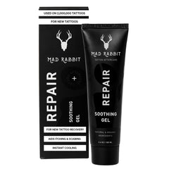 Mad Rabbit front packaging showing bottle and clear branding for quick identification and trust