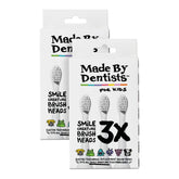 Made By Dentists front packaging showing six replacement heads and supply benefit